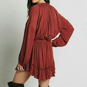 Allie Ruffled Mini Dress